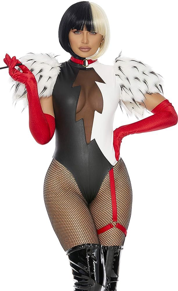 Forplay womens 3pc. Sexy Movie Villain Character Costume | Amazon (US)