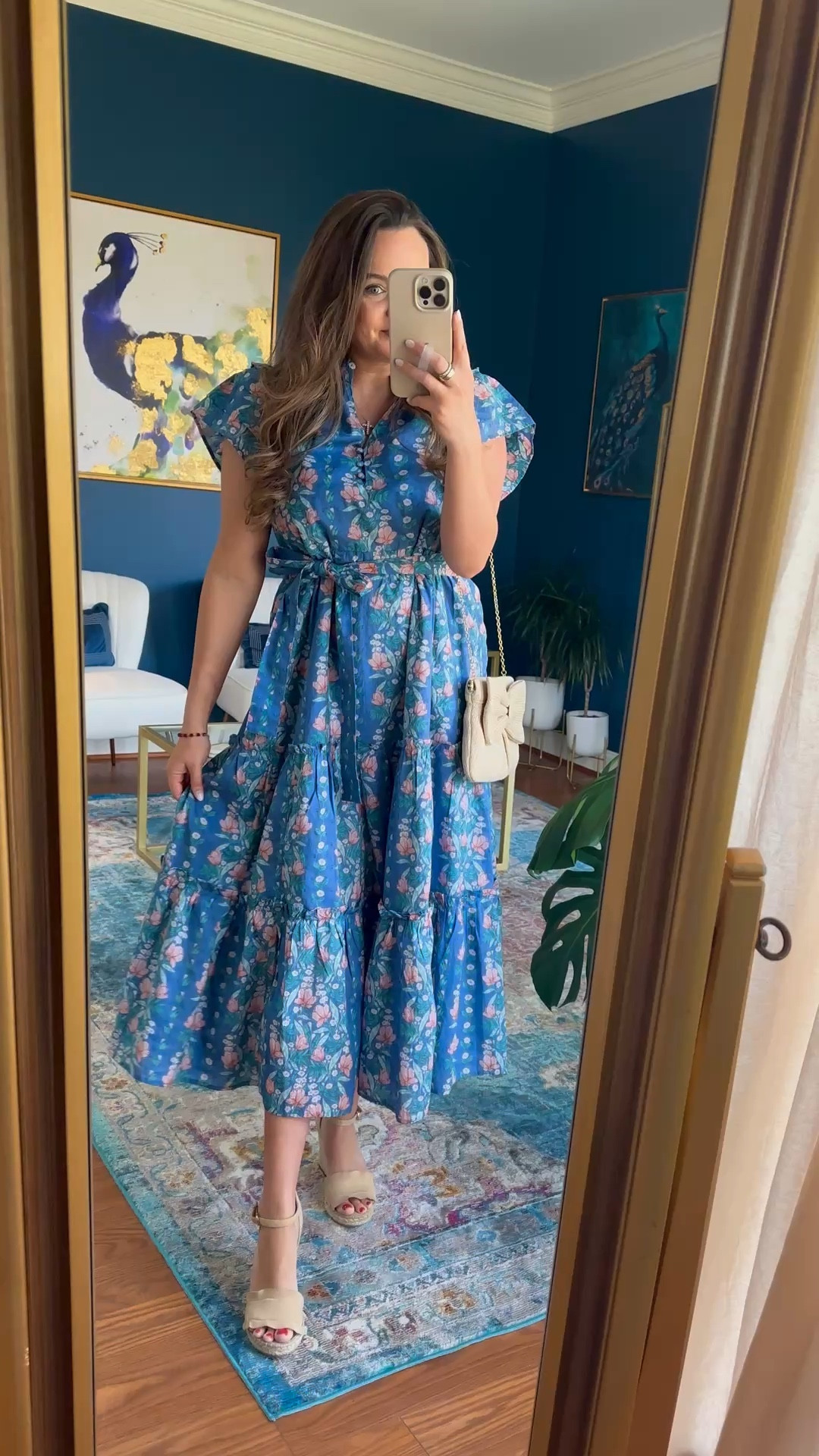 if Spring were a dress.. 😍🩵🌷

#LTKSeasonal #LTKootd #LTKSaleAlert