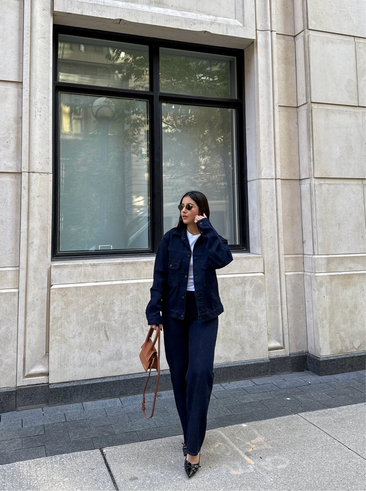 Denim on denim 

#LTKcanada #LTKautumn #LTKwinter