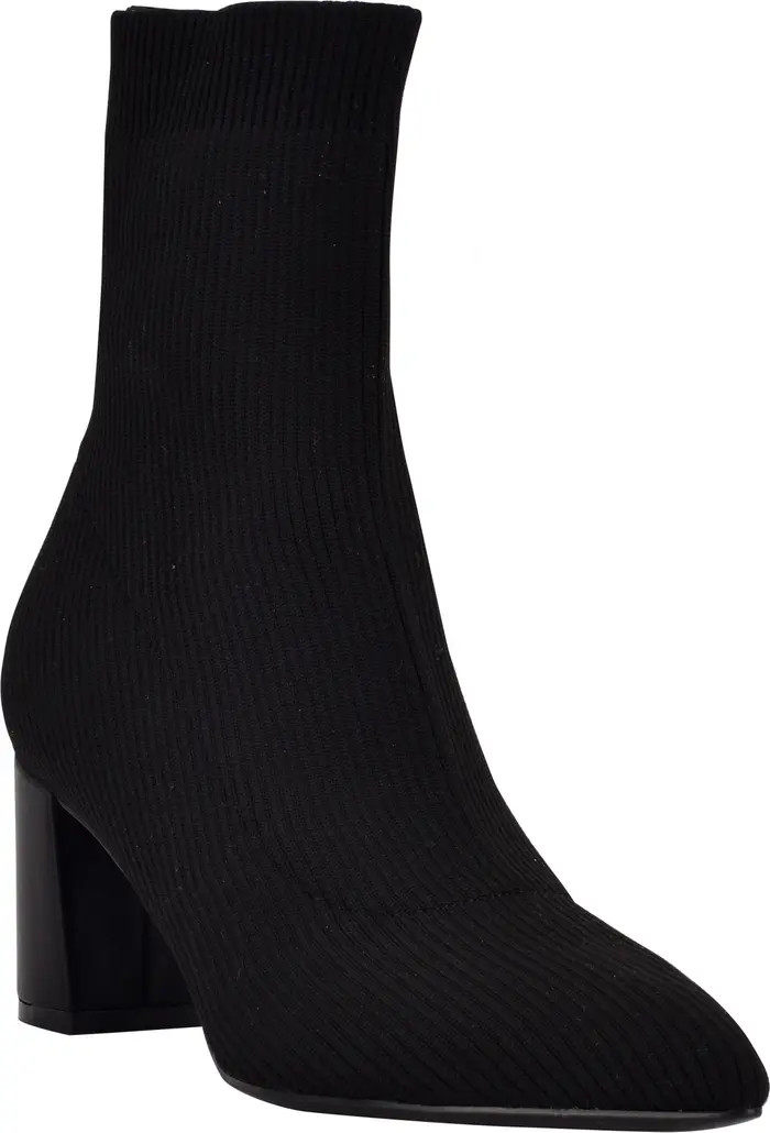 Calvin Klein Finhy Knit Pointed Toe Boot | Nordstrom | Nordstrom