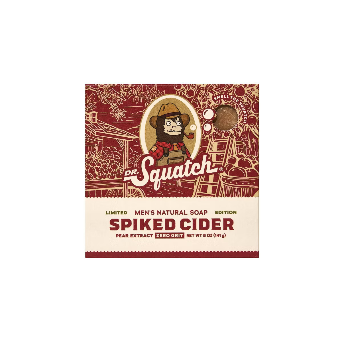 DR. SQUATCH Men's All Natural Bar Soap - Spiked Cider - 5oz | Target