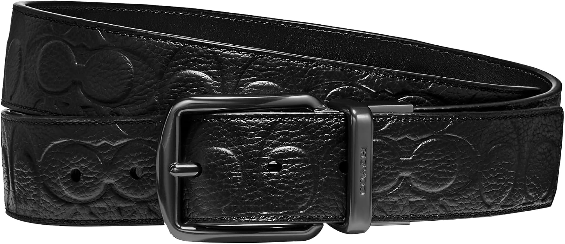 COACH New York Men's 38mm Leather Belt | Amazon (US)