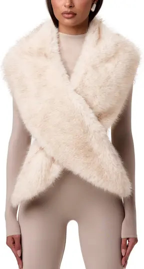 Naked Wardrobe Faux Fur Scarf | Nordstrom | Nordstrom