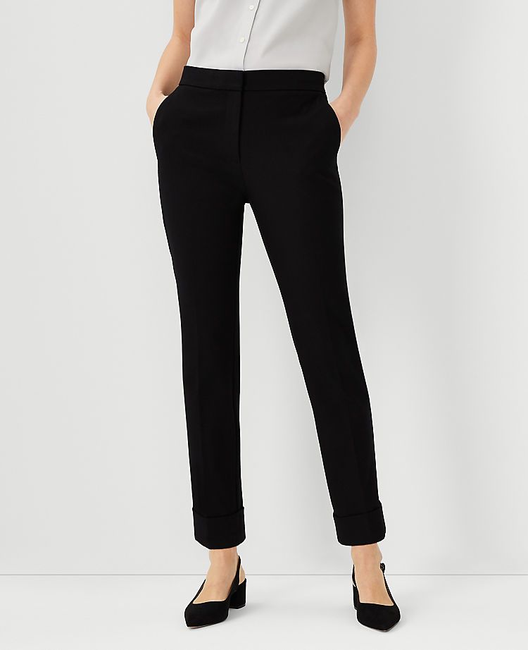 The High Waist Ankle Pant - Curvy Fit | Ann Taylor | Ann Taylor (US)