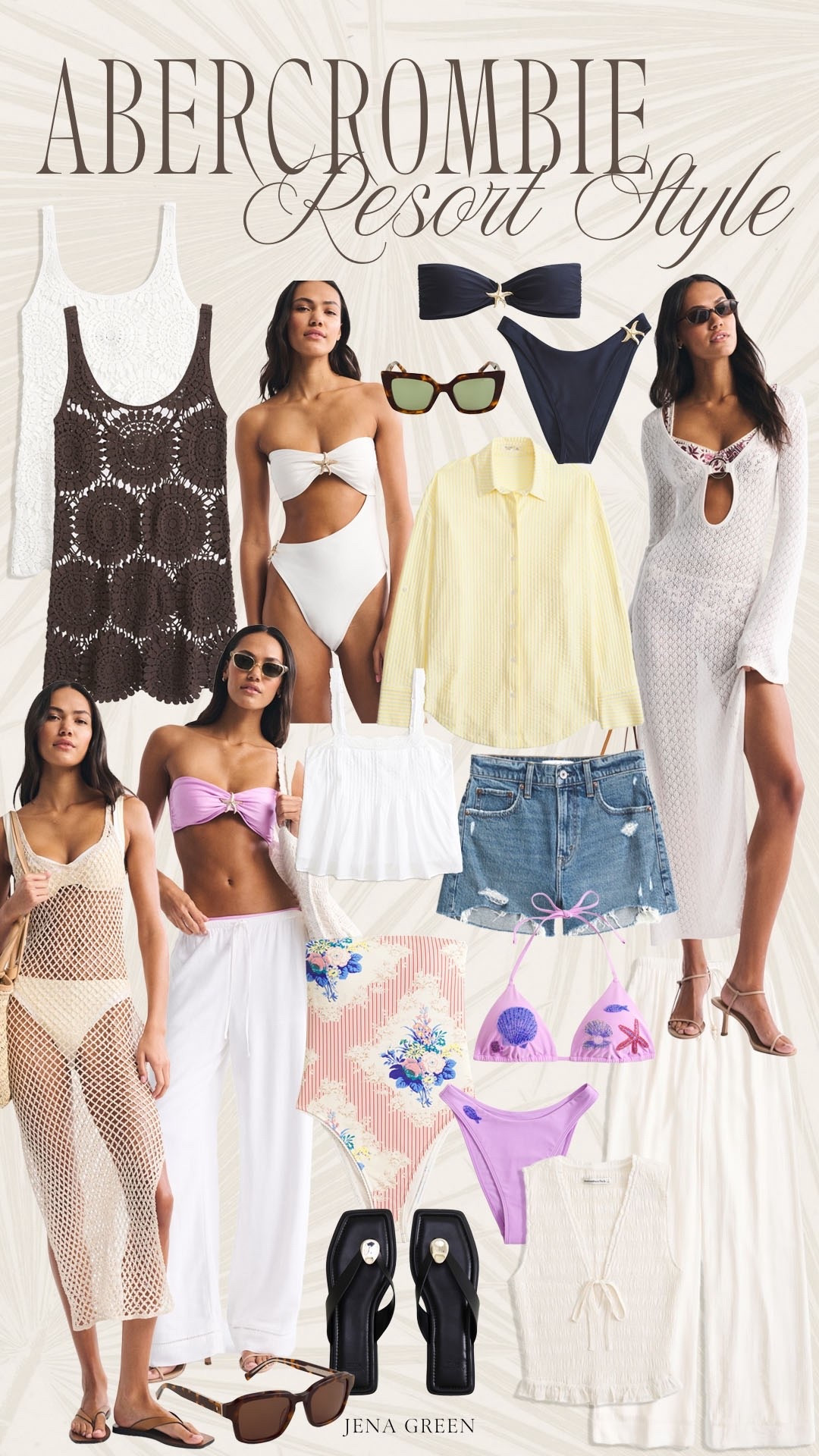 Abercrombie Resort Style | Abercrombie Resort Outfits | Abercrombie Swim | Abercrombie Coverups 

#LTKSeasonal #LTKTravel