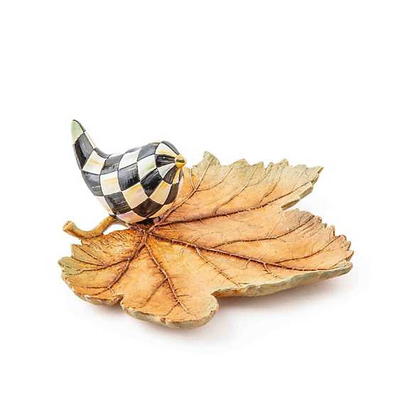 Maple Leaf Trinket Tray | MacKenzie-Childs