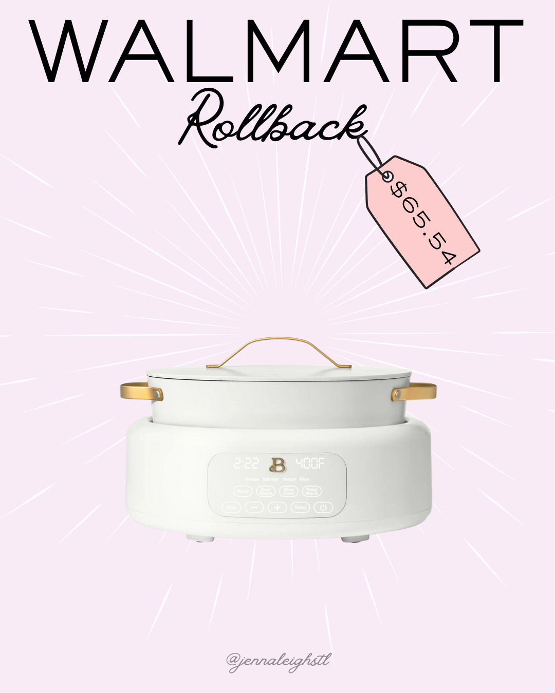 This beautiful 10 in 1, 6 Qt electric multi cooker is on rollback at Walmart. Such a great kitchen find. 

 #LTKfoodie #LTKSeasonal #LTKSaleAlert