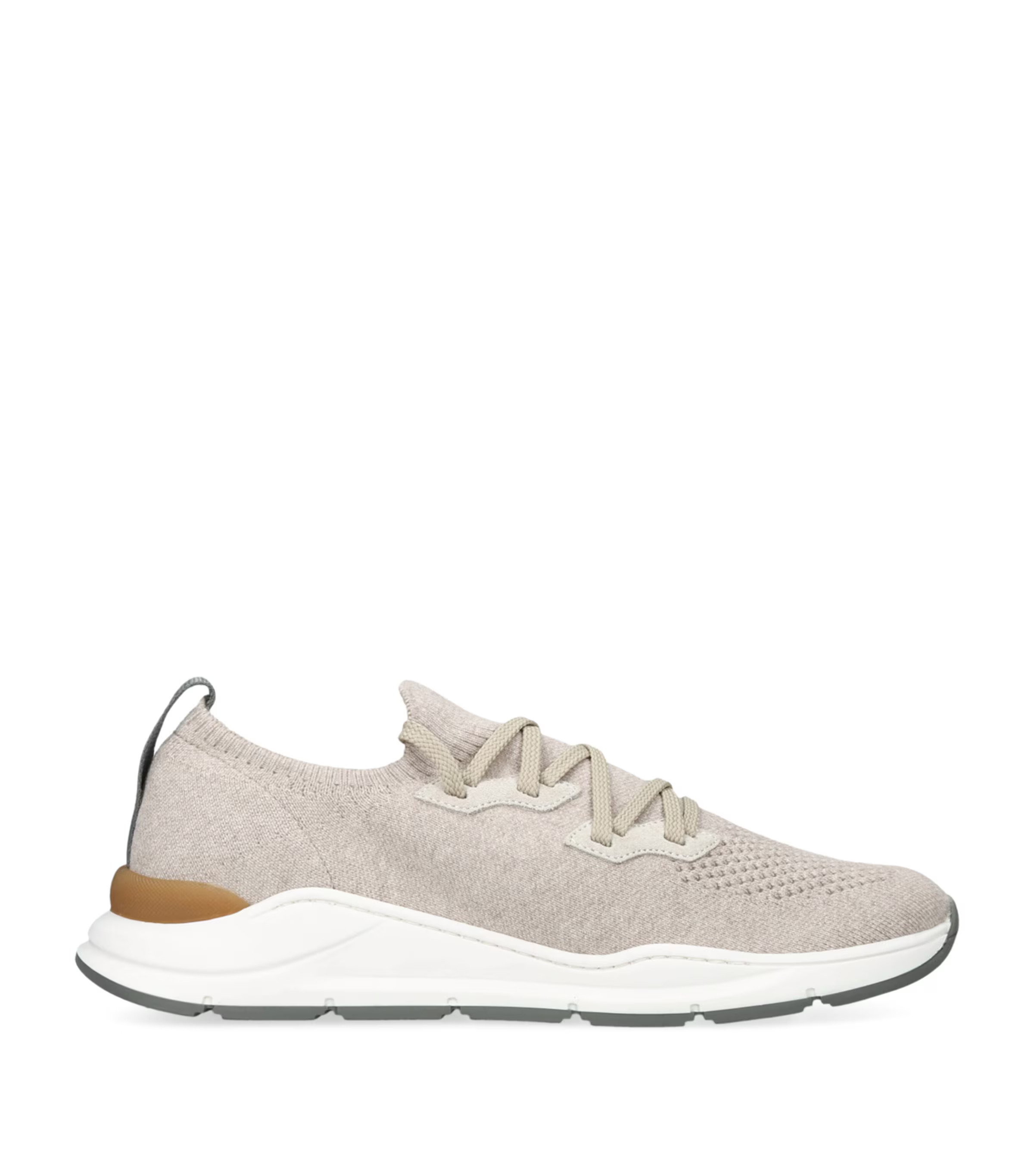 Brunello Cucinelli Cotton Knitted Runner Sneakers | Harrods (US)