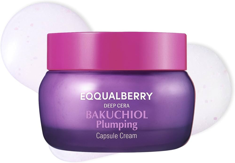 Bakuchiol Plumping Capsule Cream – Retinol Alternative Moisturizer for Firming and Pore Care wi... | Amazon (US)