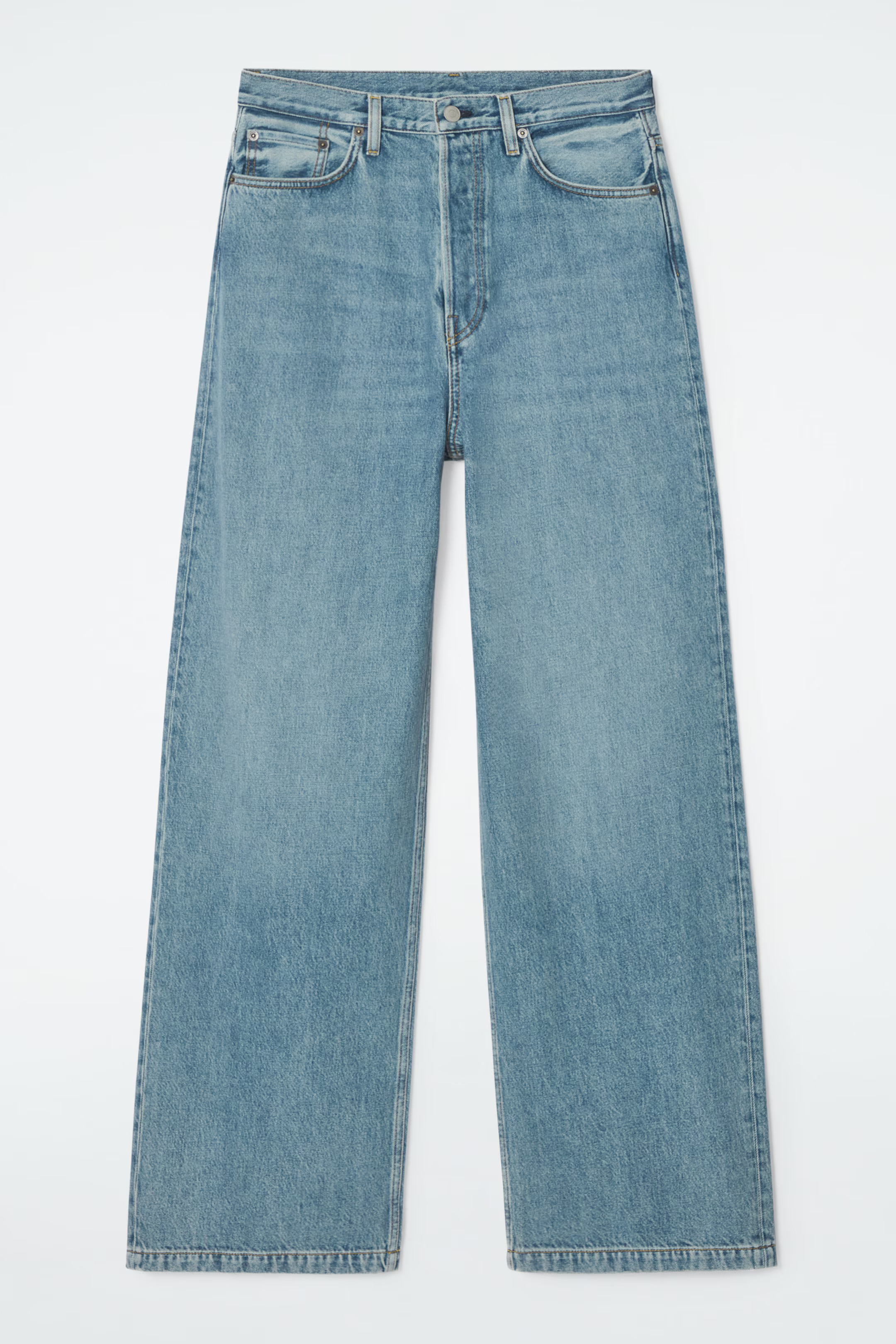 VOLUME WIDE-LEG JEANS - DUSTY BLUE | COS GB | COS UK
