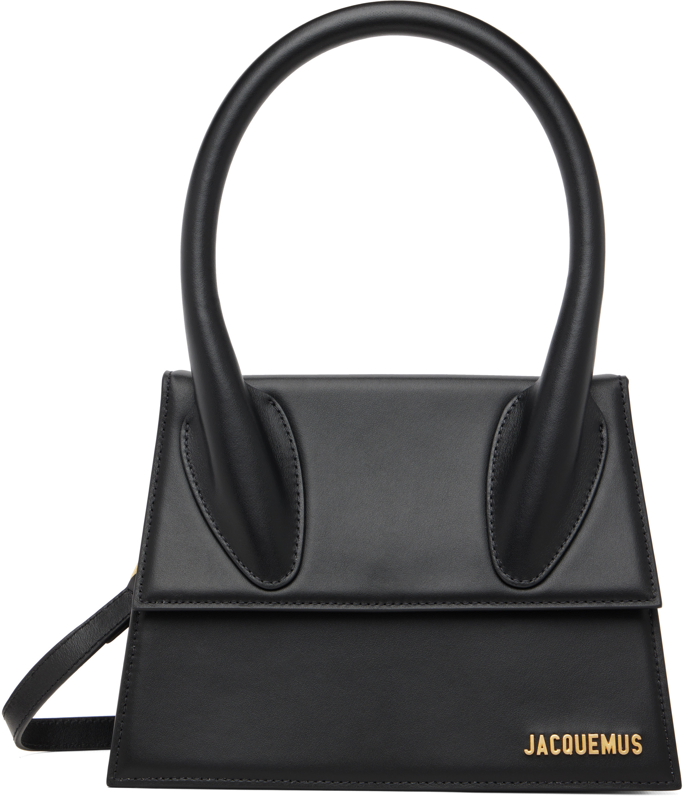 JACQUEMUS Black 'The large Chiquito' Bag | SSENSE