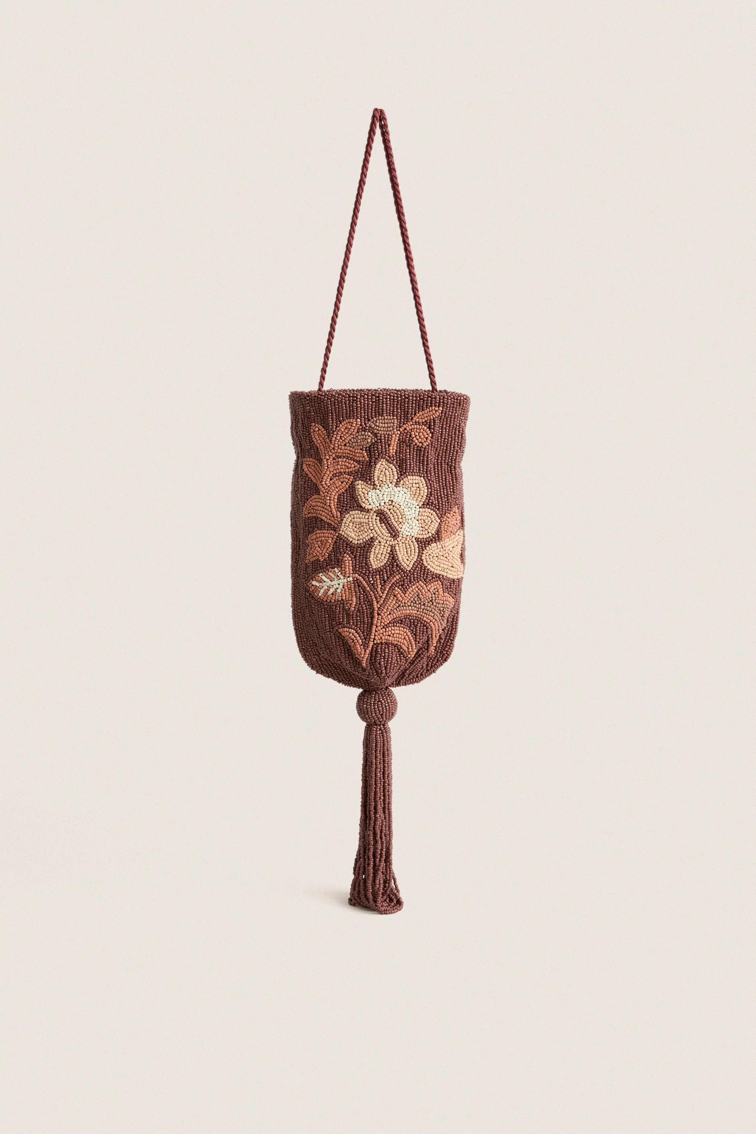 Fawn Floral Beaded Bag | Tuckernuck (US)