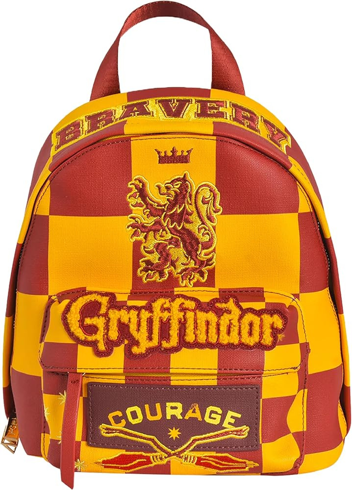 Concept One Fred Segal Harry Potter Mini Backpack, Checkered Small Travel Bag for Men and Women, ... | Amazon (US)