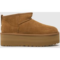 UGG Ultra Mini Platform Boots In Tan, Size: 8 (EU 41) | Schuh