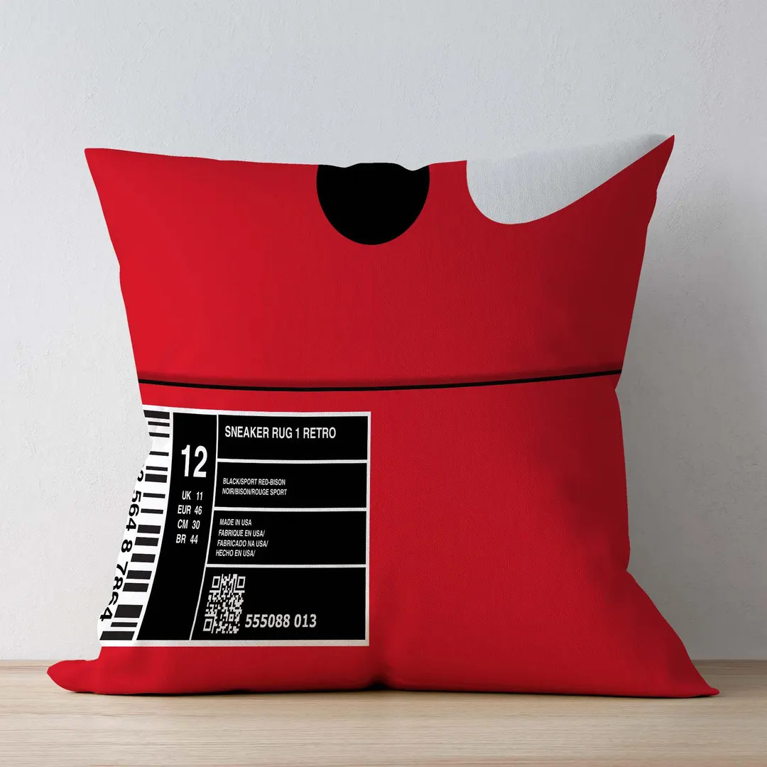 Sneaker Throw Pillow Cover, Hypebeast Cushion, Sneakerhead Gift, Cool Couch Pillow Cover,sporty R... | Etsy (US)