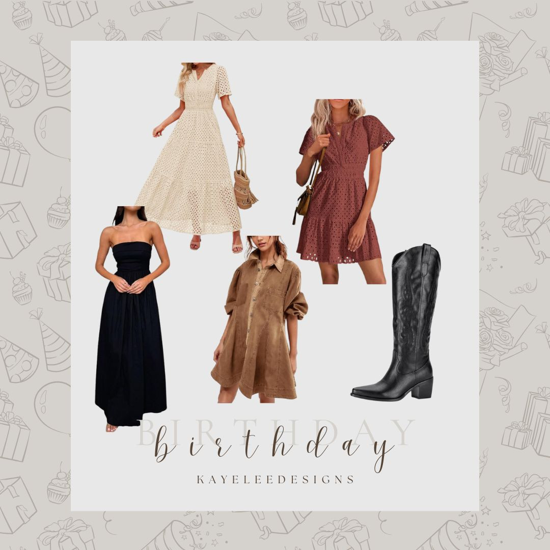 Day 9 of my Birthday Wishlist! Amazon Dress finds.  

 