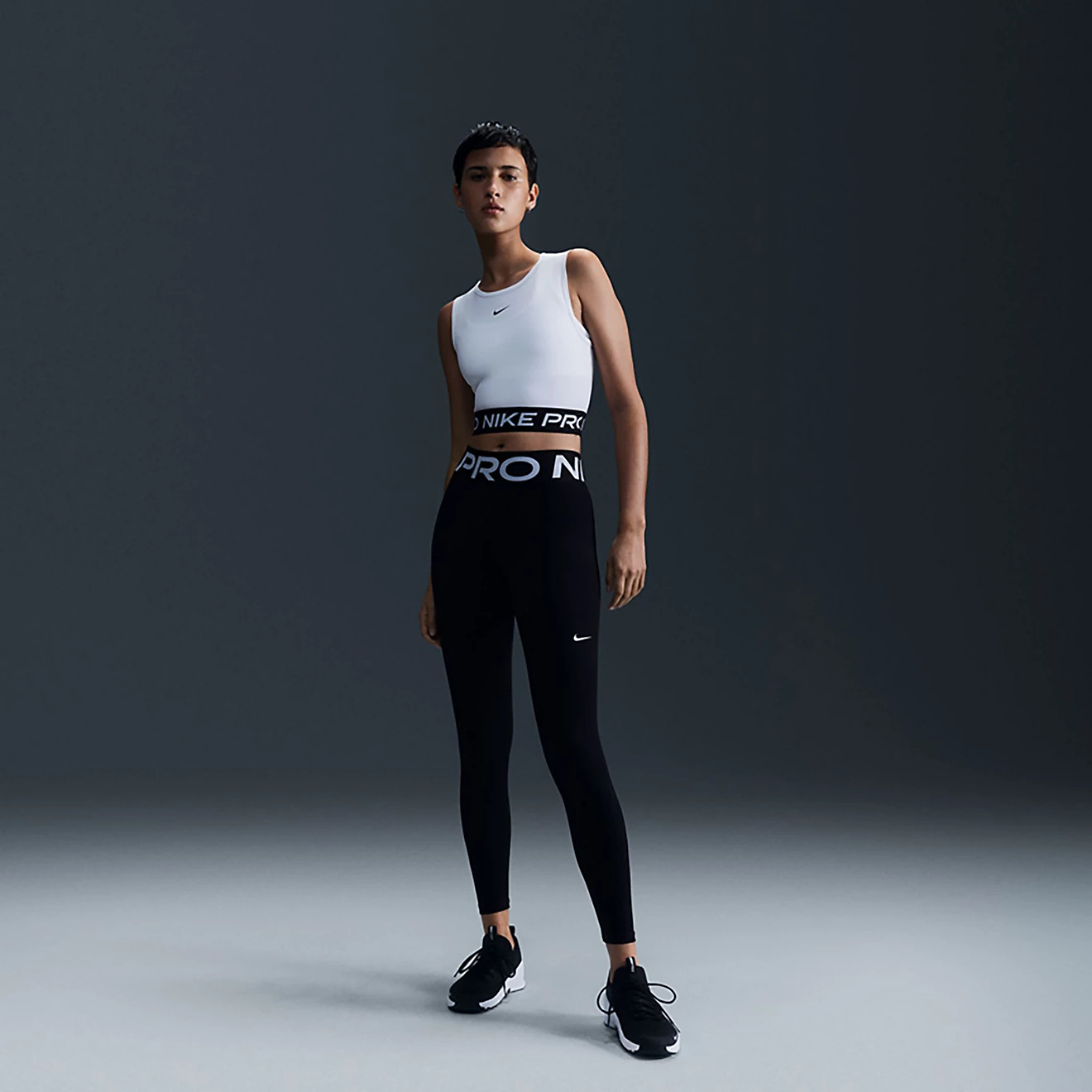 Nike Women's Pro Dri-FIT Cropped Tank Top | Academy Sports + Outdoors