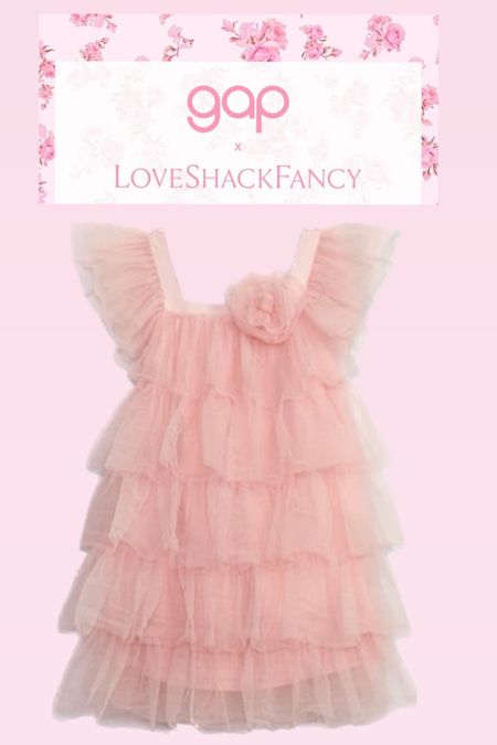 Loveshackfancy x gap
Gap x Loveshackfancy 
Girls tulle rosette dress
Pink dress for girls 
Ruffle dress for girls 
Rose dress
Flower dress 
Gap kids
Loveshackfancy little girls 

#LTKfamily #LTKkids #LTKwedding