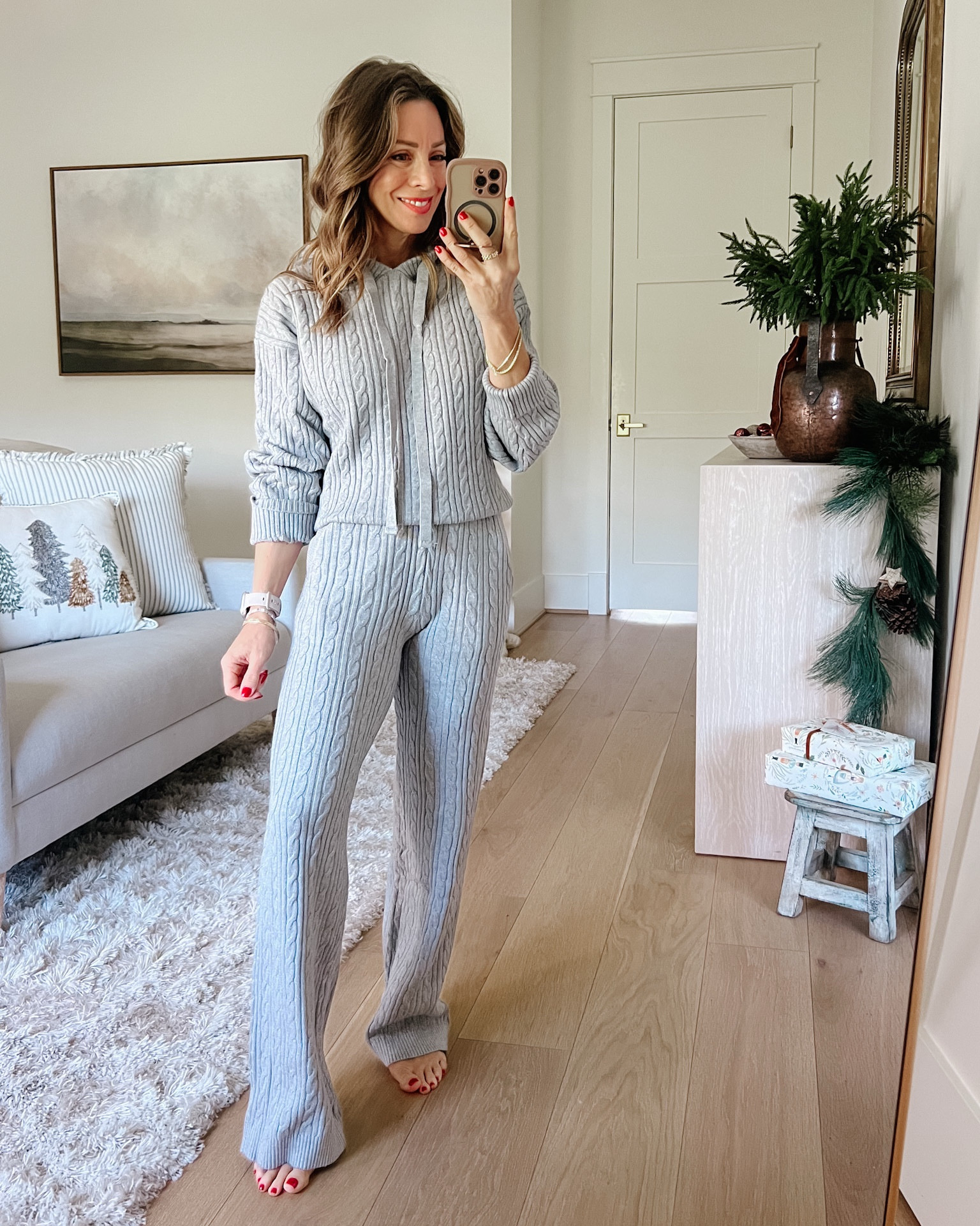 Amazon Winter Style 🤍 love this cozy cable knit sweats and lounge pants matching set 

Hoodie Fit: I’m wearing an XS

Pants Fit: I’m wearing an XS

#LTKGiftGuide #LTKFindsUnder50 #LTKPetite