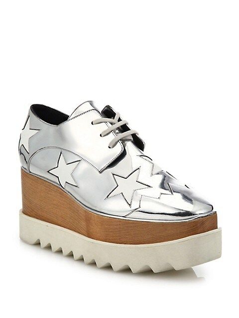 Elyse Metallic Star Platform Oxfords | Saks Fifth Avenue