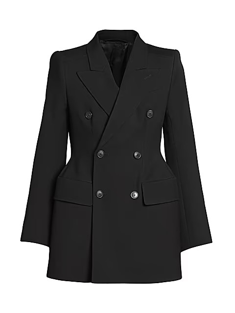 Hourglass Double Breasted Jacket | Saks Fifth Avenue
