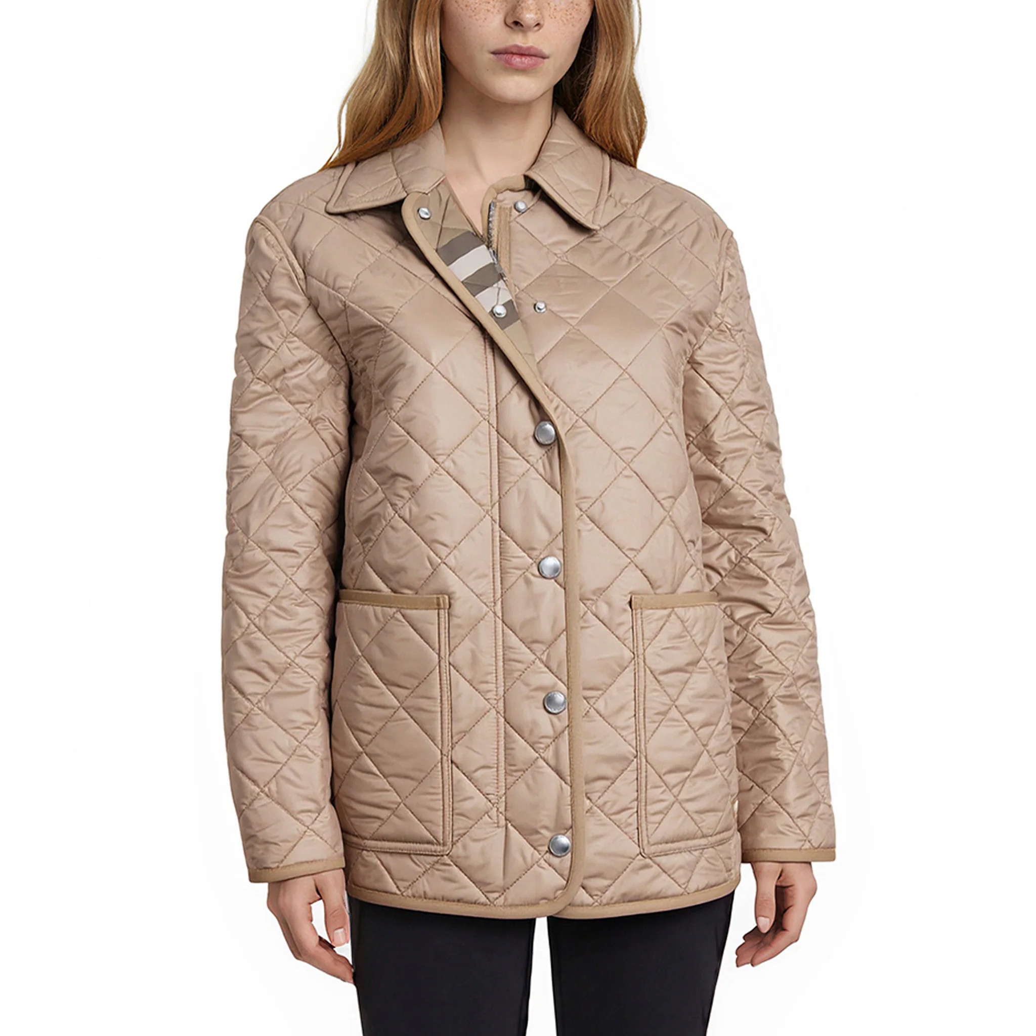Burberry Dalry Diamond Quilted Jacket | Overstock