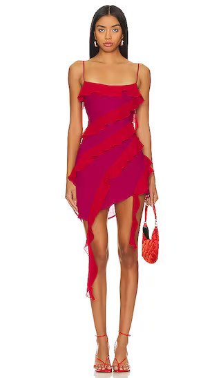 Lovers and Friends Marisol Mini Dress in Red. - size XL | Revolve Clothing (Global)