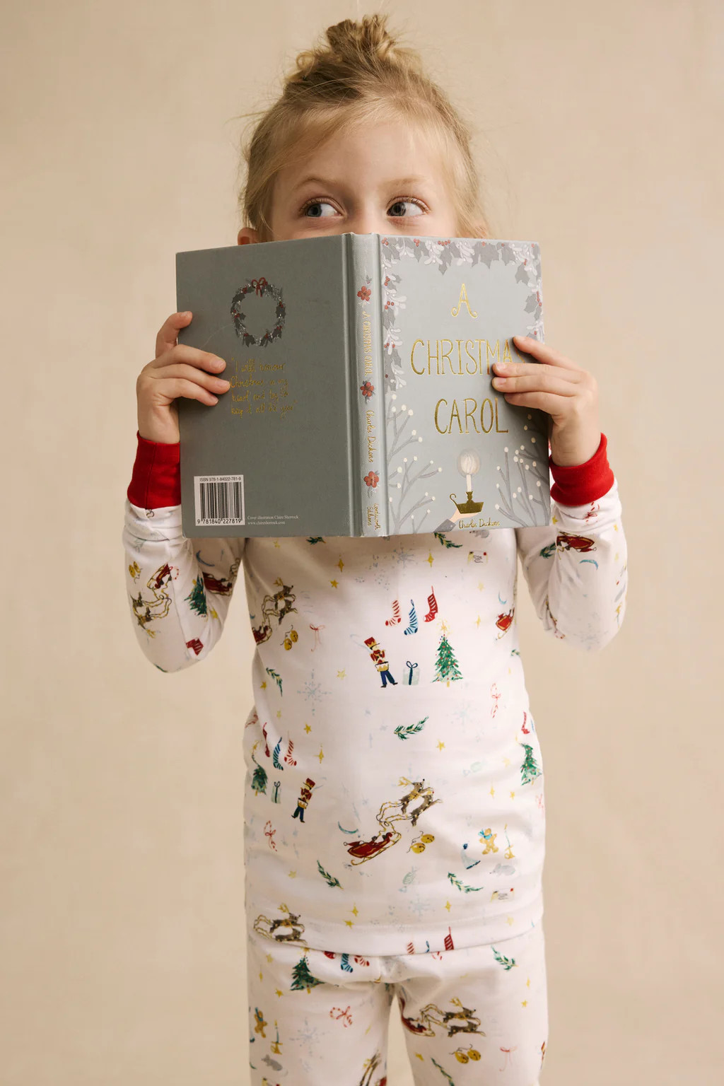 Kids Long-Long Set in Night Before Christmas | Lake Pajamas