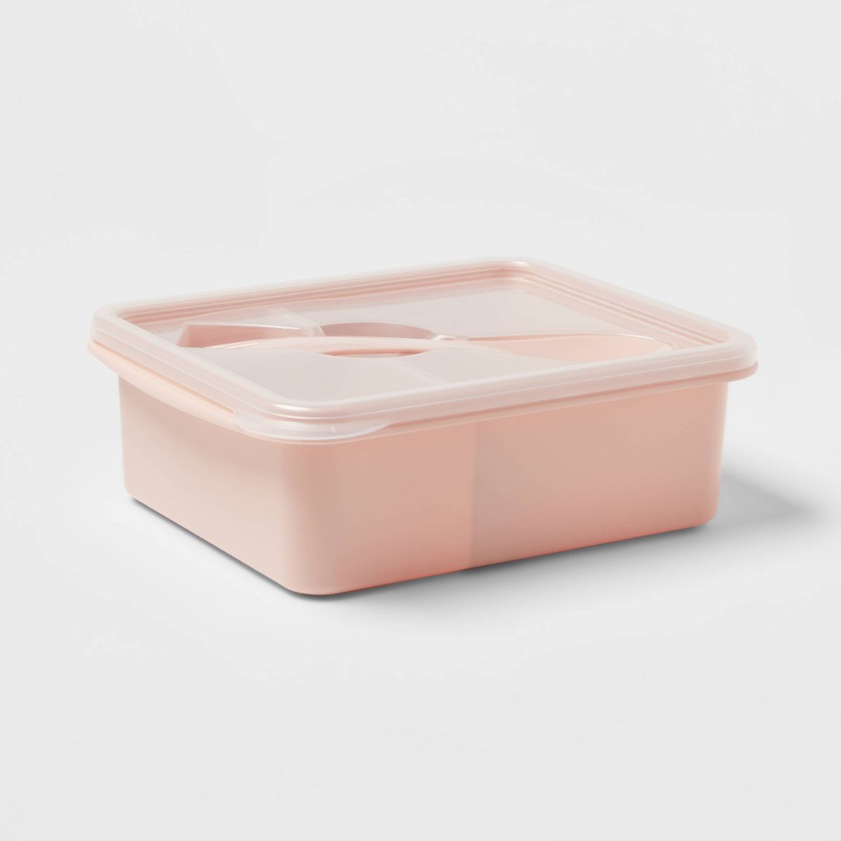 40oz 3pc Plastic Bento Box with Utensil - Room Essentials™ | Target