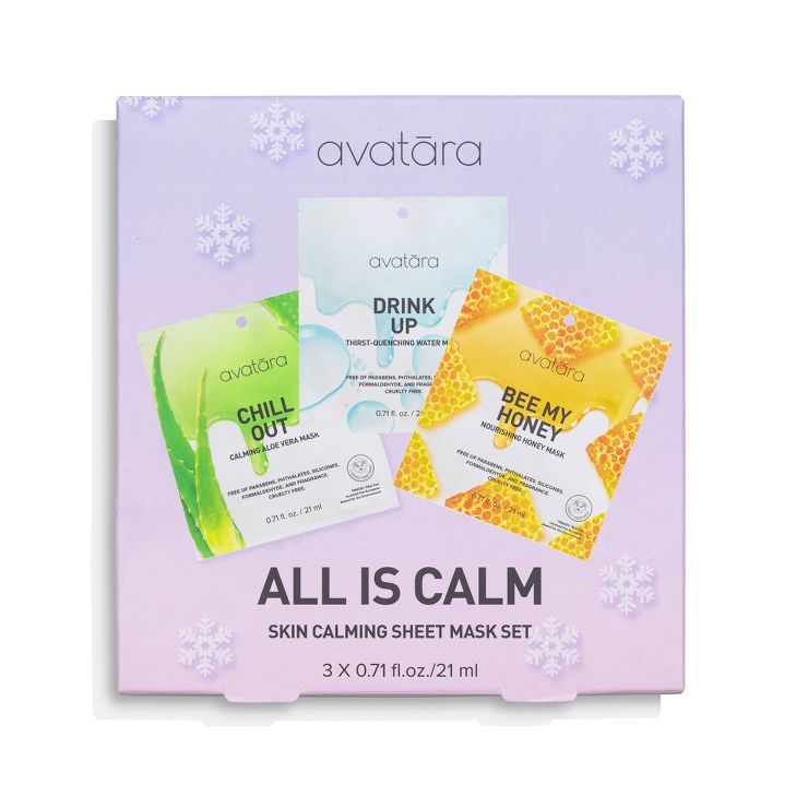 Avatara All Is Calm Skincare Set - 2.13 fl oz/3pk | Target