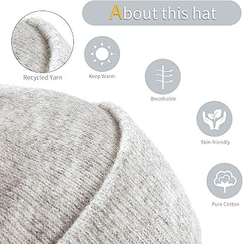 Achiou Knit Womens Beanie Hat, Men Winter Ski Hat, Warm Cuffed Beanies, Soft Slouchy Plain Knitte... | Amazon (US)