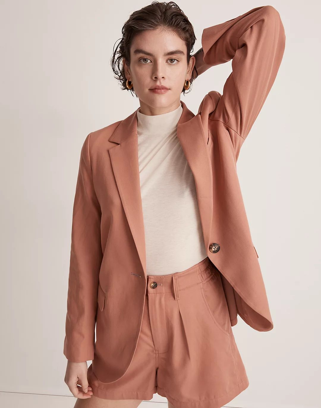 The Larsen Blazer in Drapeweave | Madewell