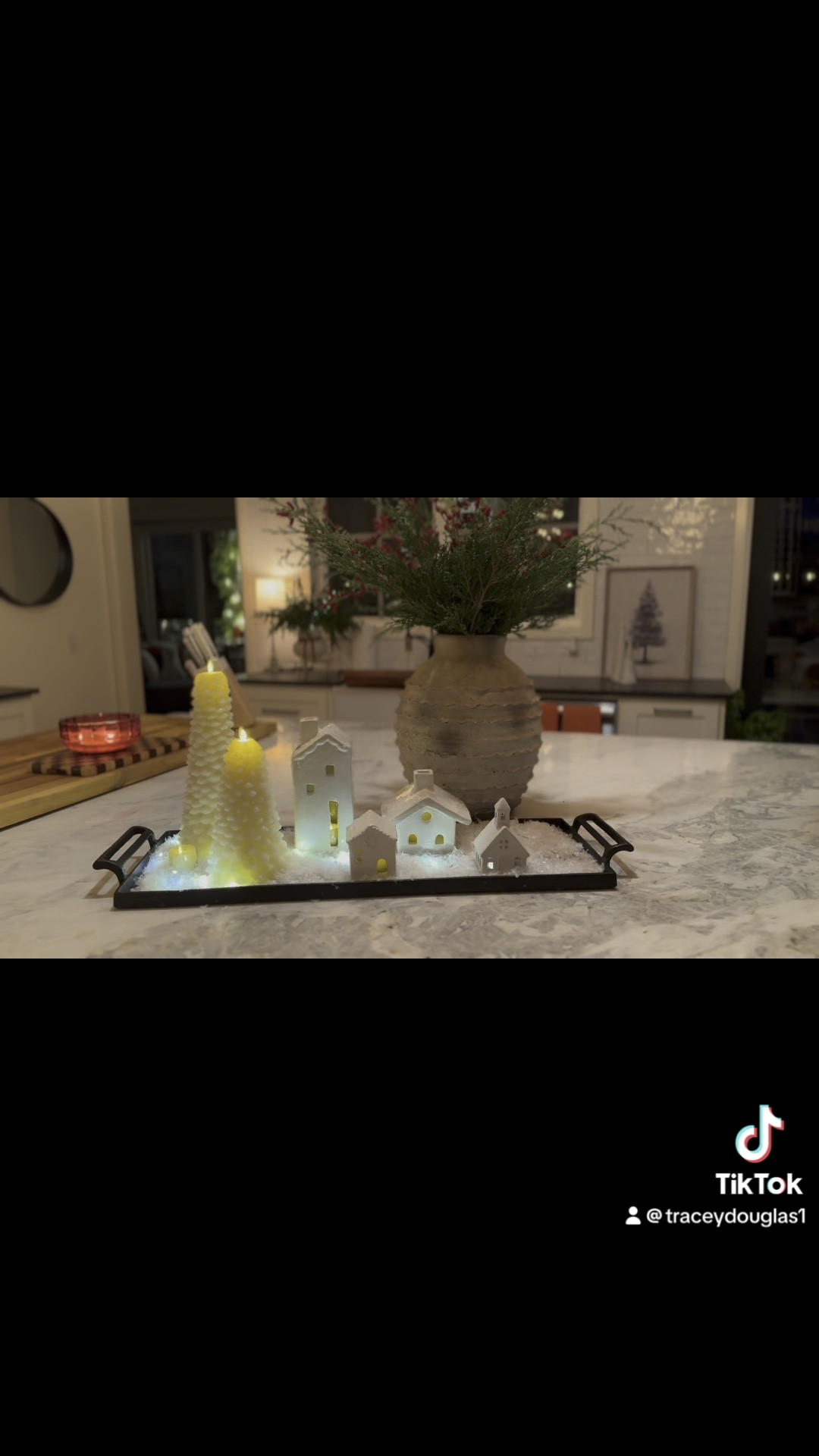 I love how by adding the snow it created the perfect setting for the trees and villages!  #potterybarnchristmas #christmasdecorinspo #modernfarmhousechristmasdecor #christmascenterpiece #christmasinspiration #christmasdecorating 

#LTKHoliday #LTKSeasonal #LTKHome