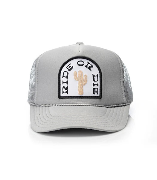 Ride or Die Patch Trucker Hat | Local Beach