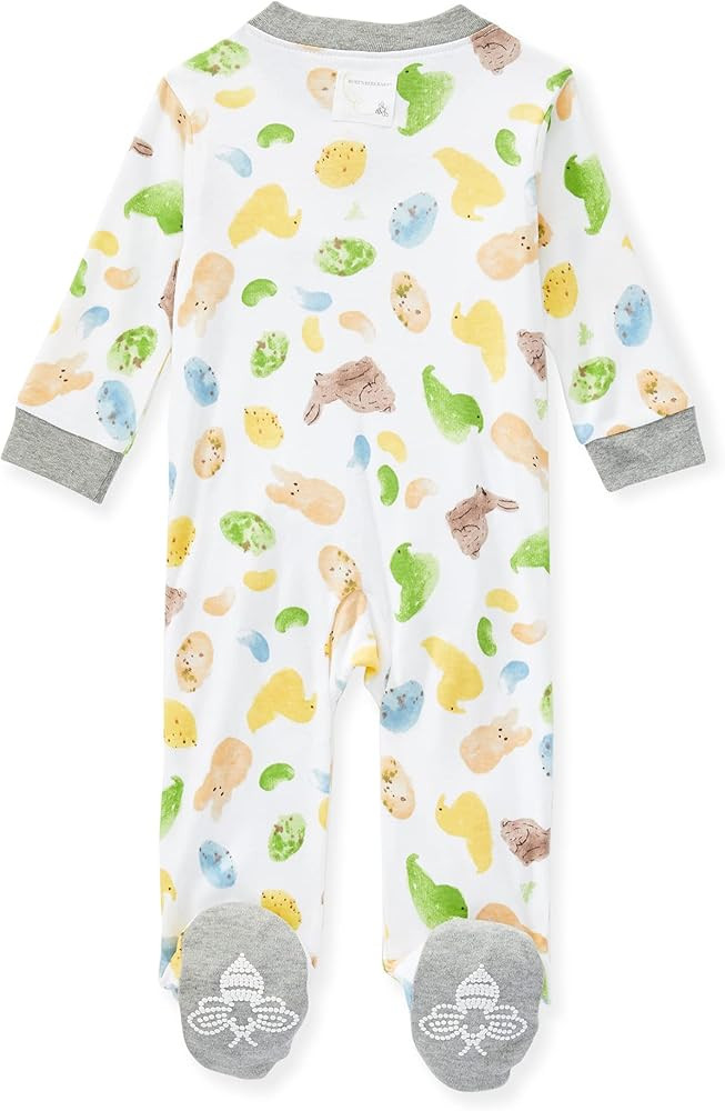 Burt's Bees Baby Baby Boys' Sleep and Play Pjs, 100% Organic Cotton One-Piece Romper Jumpsuit Zip Fr | Amazon (US)