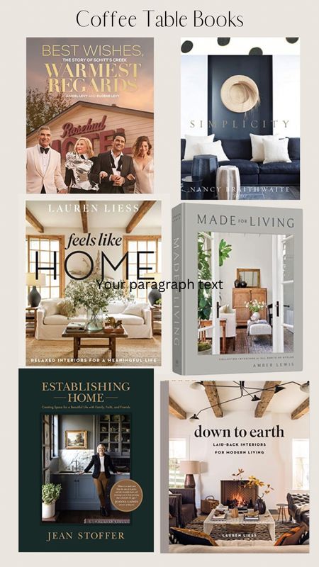 Coffee table books we love to style with and enjoy! 

#LTKhome