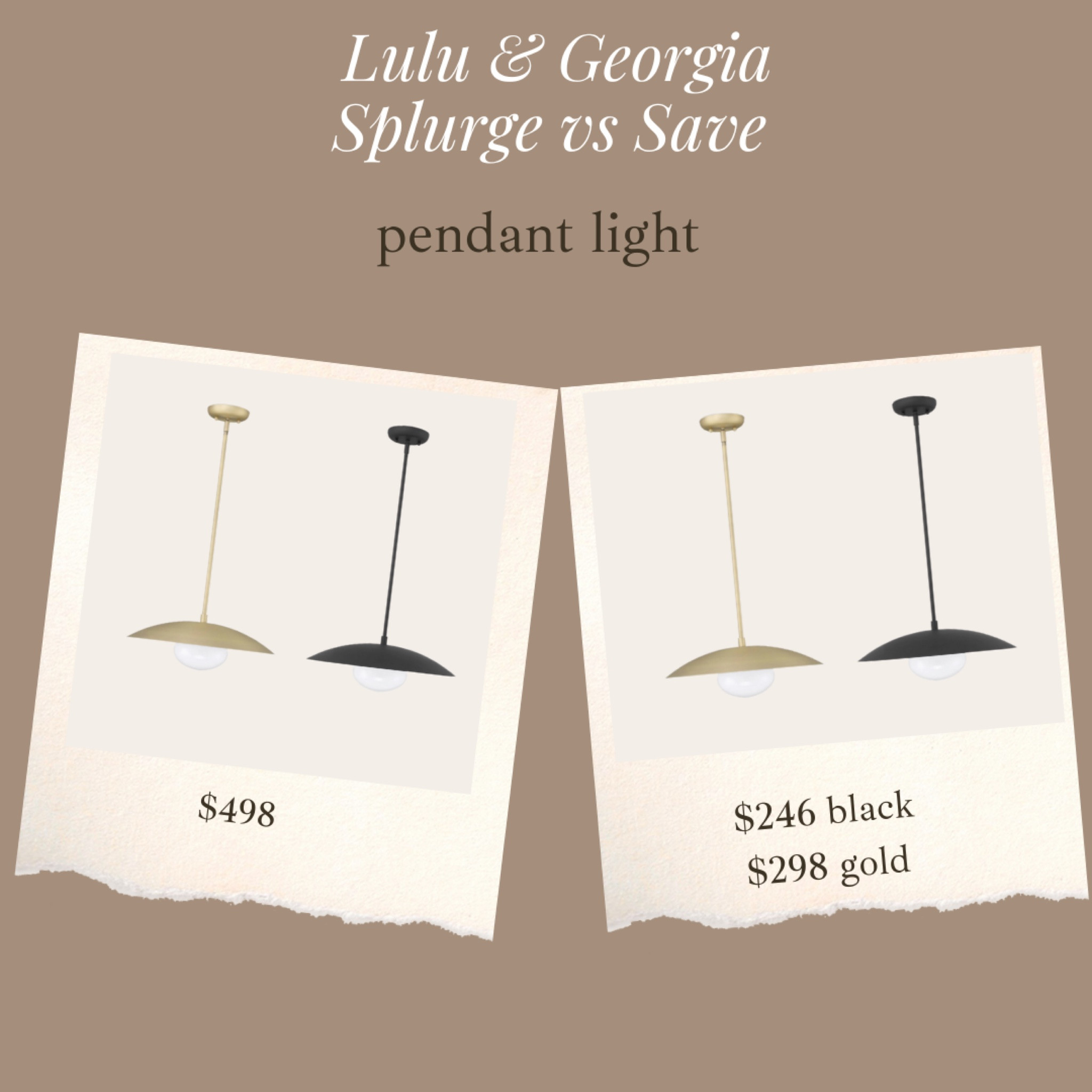 Just found this Lulu & Georgia pendant light for up to 50% less here!! Such a gorgeous modern & sleek, but timeless style!

#LTKsalealert #LTKhome