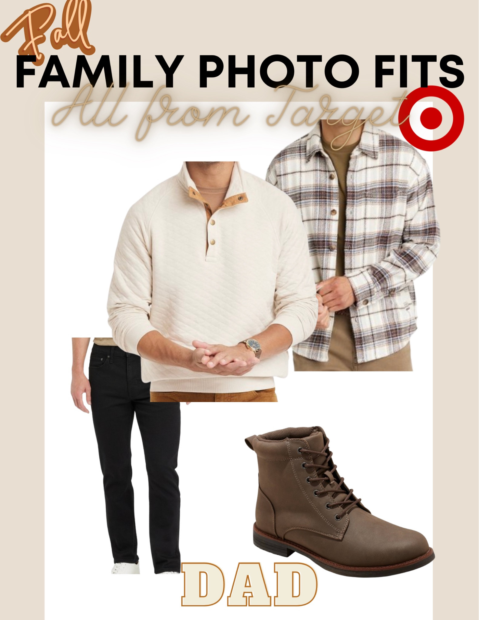 Fall family photo outfits for dad, exclusively from Target

#LTKstyletip #LTKSeasonal