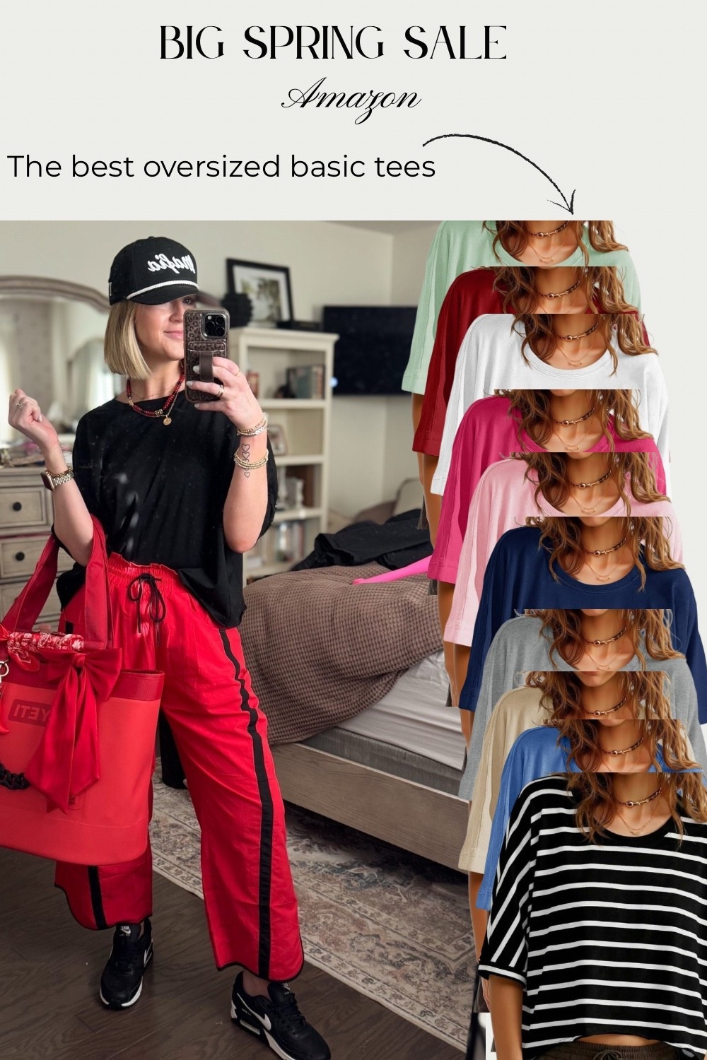 Favorite basic on sale! I wear these constantly! Perfect for ballpark days with athletic pants and shorts but also cute with jeans or denim shorts and some fun jewelry! It’s an FP look for less for a fraction of the cost! 

Casual outfits, closet staples, basic tees, baseball mom, ballpark, sports mom, athletic 

#LTKSaleAlert #LTKSeasonal #LTKmomlife