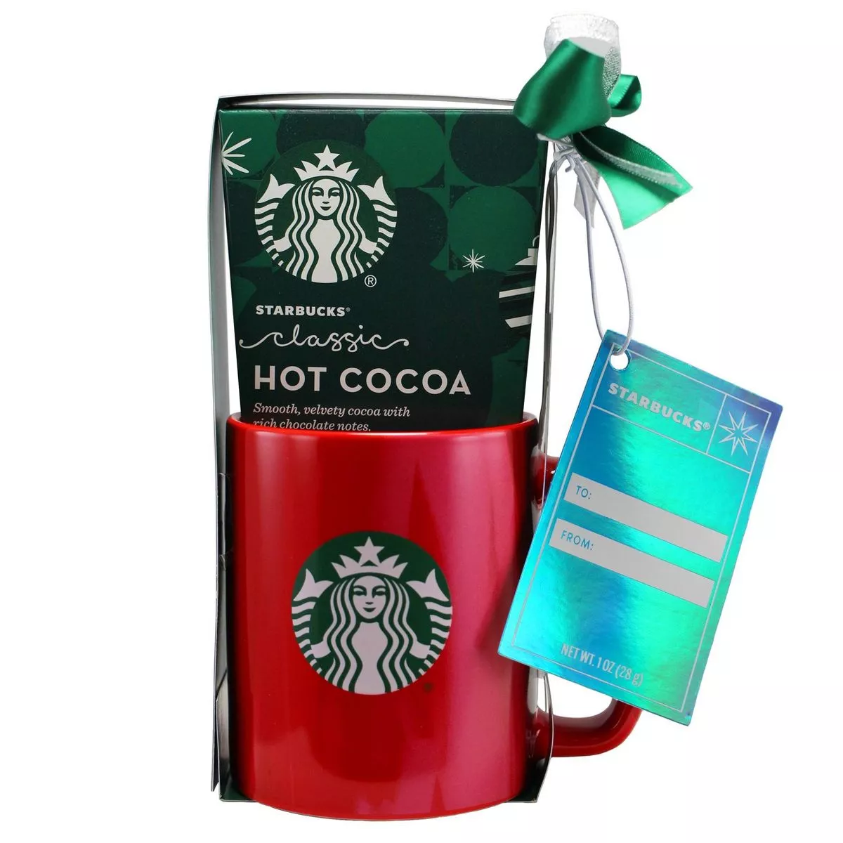 Starbucks Cocoa for 2, Includes 2 Starbucks Mugs and 2 Cocoa