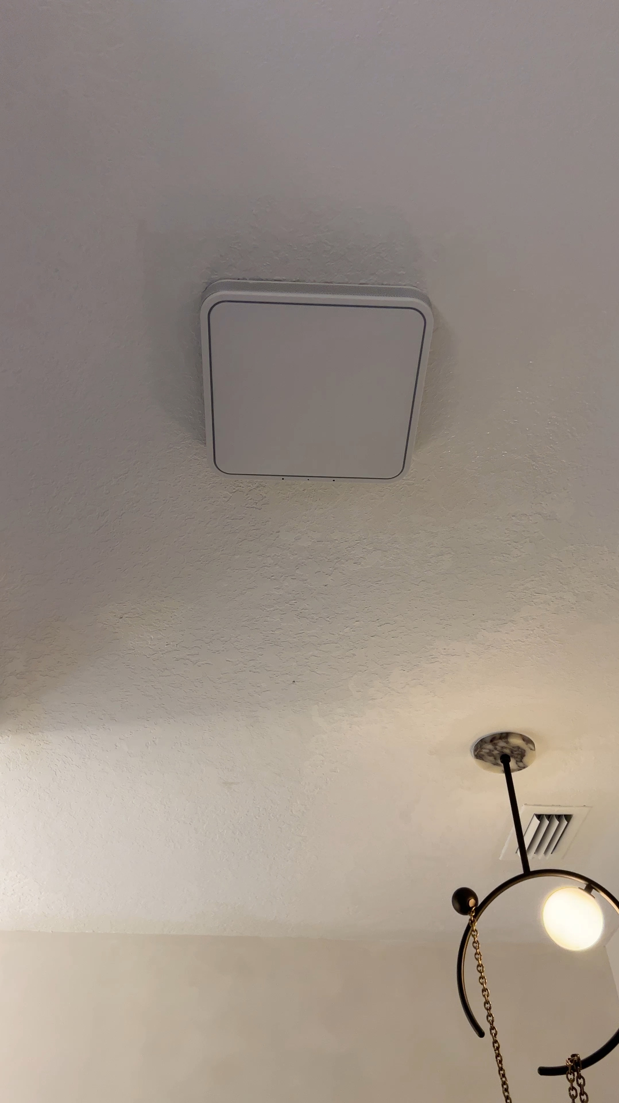 This bathroom exhaust fan has built in Alexa and a light!!! Perfect for the bathroom. #meandmrjones bathroom chandelier, modern chandelier 

#LTKHome