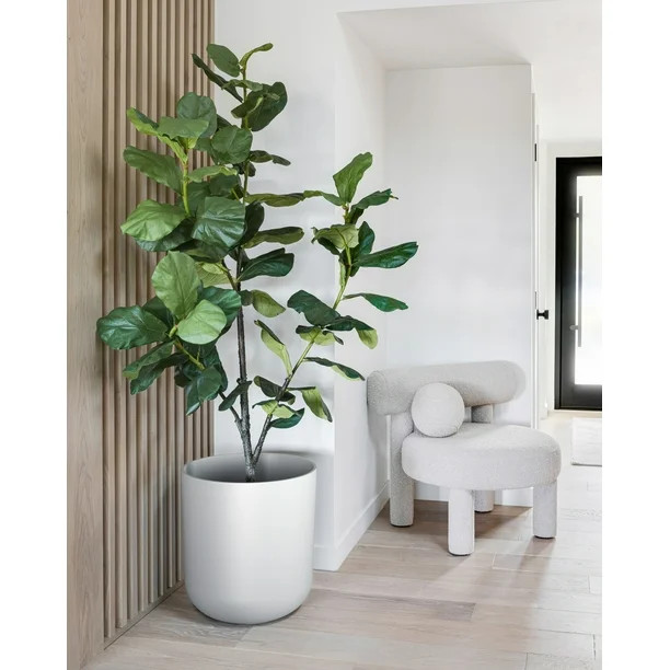 Veradek Pure Series Kona 20" Planter 2 Pack White | Walmart (US)