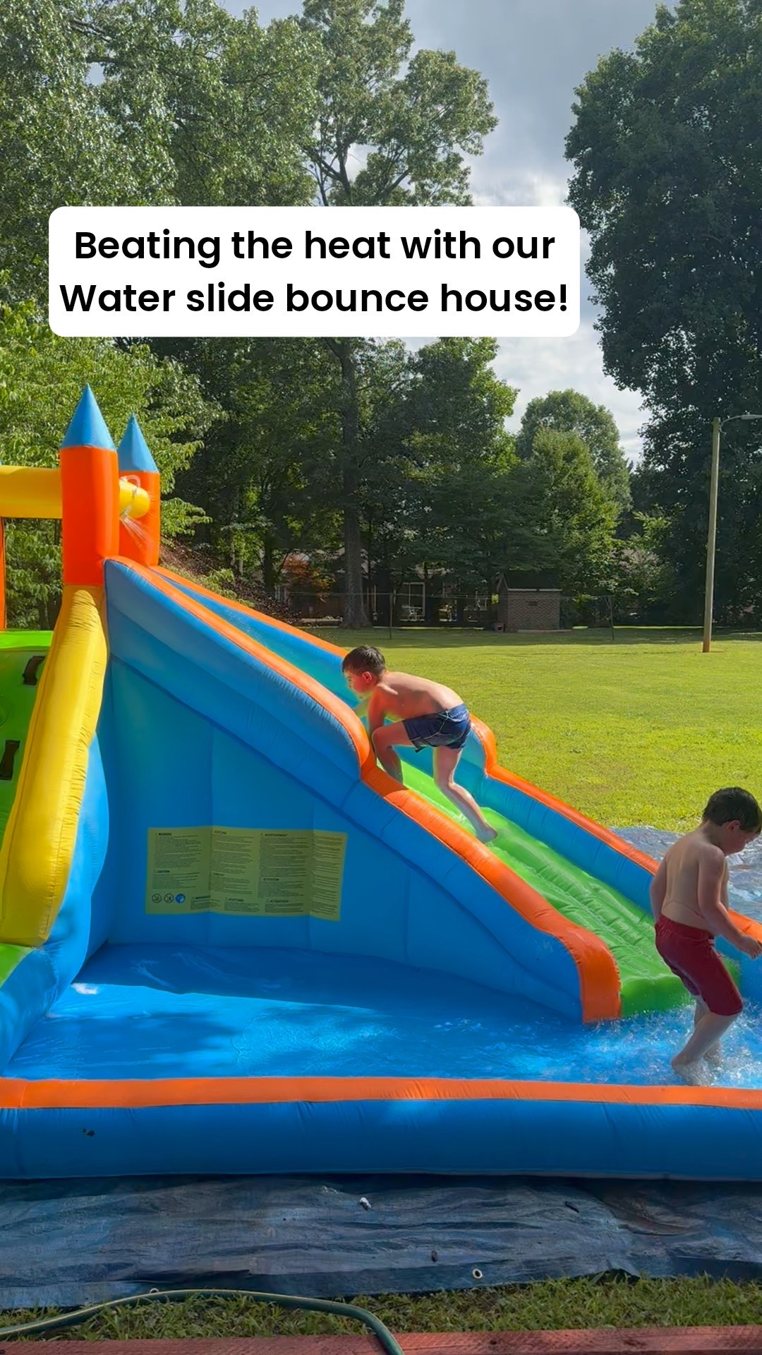 Beat the heat with a water slide the kids will love for hours on end! 


#LTKKids #LTKFamily #LTKSwim