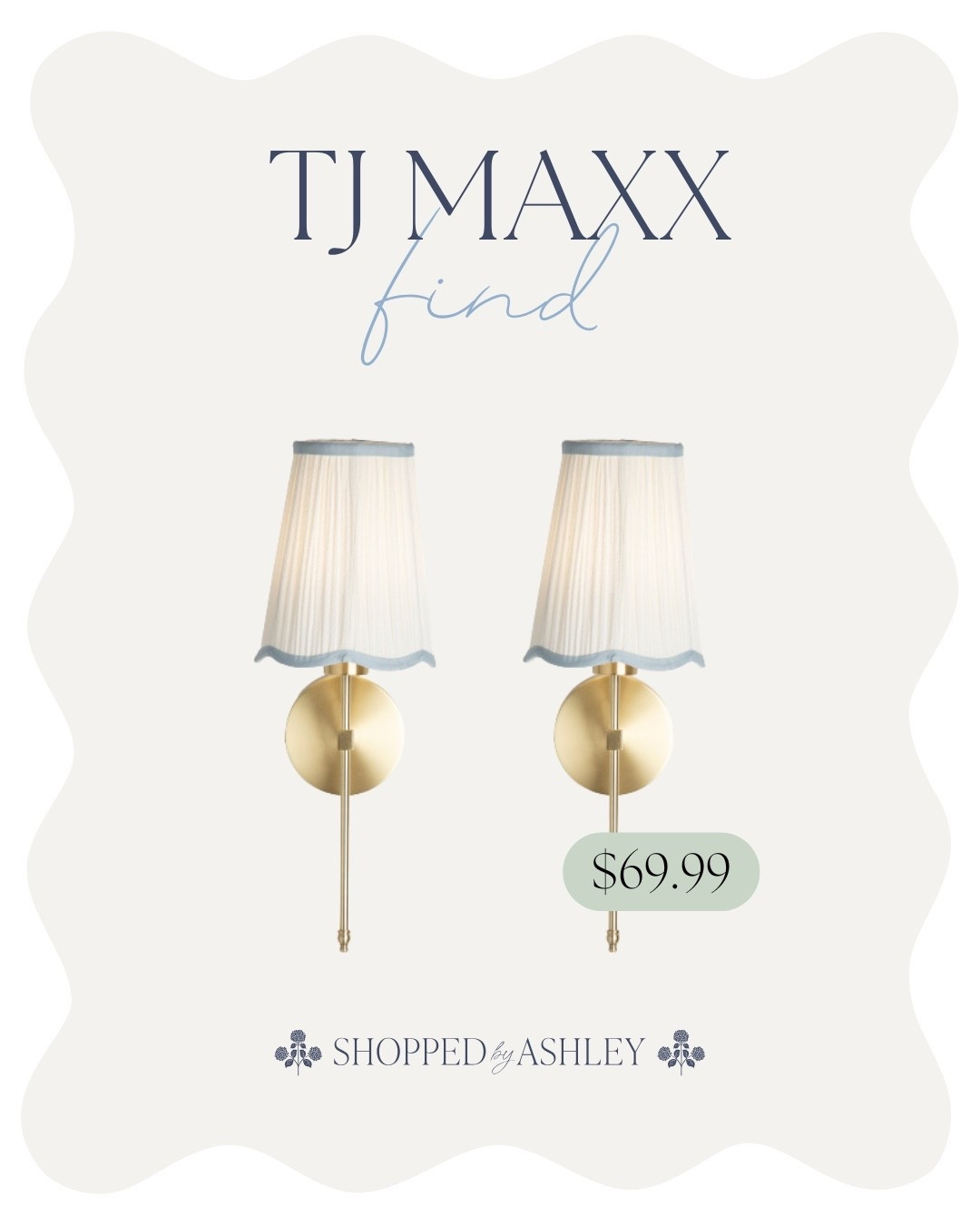 Restock alert! More amazing Grandmillennial new arrivals from TJ Maxx linked 🙌🏻

HomeGoods find, scallop sconces, wireless sconces, sconce lights, vanity lights, Grandmillennial decor, blue and white decor 

#LTKHome #LTKFindsUnder100