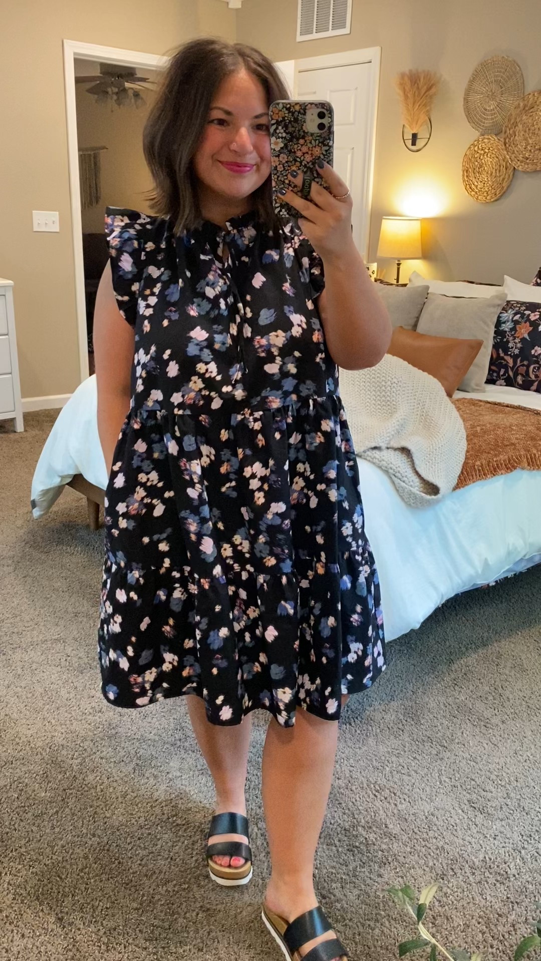 Embrace spring vibes with this darling flutter sleeve dress from Walmart! 🌸 The lightweight fabric and flowy design make it perfect for sunny outings or brunch with friends. Plus, the price is right for a cute look that won’t break the bank!

sandals: fit true to size // wearing a 5
dress: fits oversized // wearing a large 

 

#LTKMidsize #LTKStyleTip #LTKWorkwear