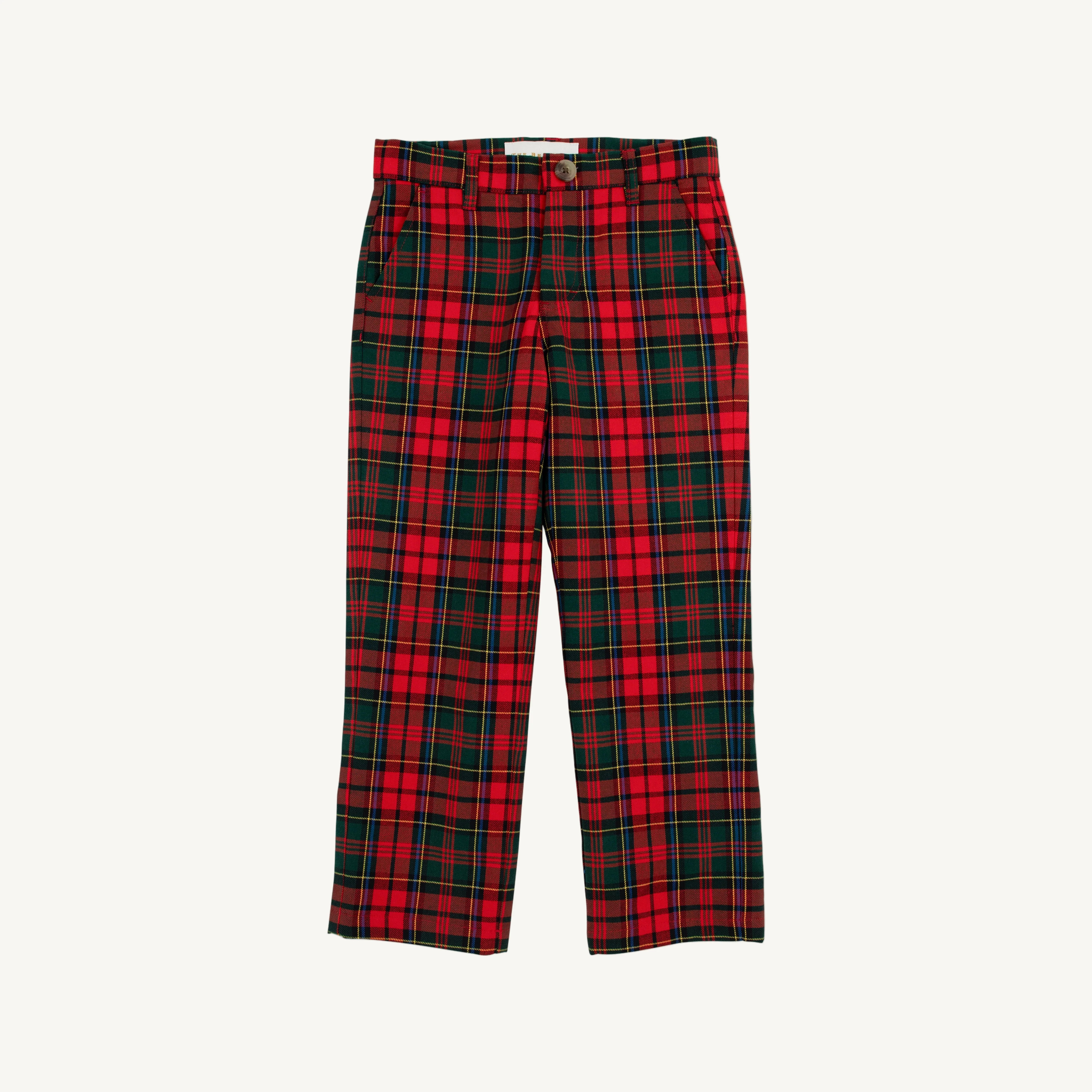 Prep School Pants (Twill) - Paces Mill Plaid with Nantucket Navy Stork | The Beaufort Bonnet Company