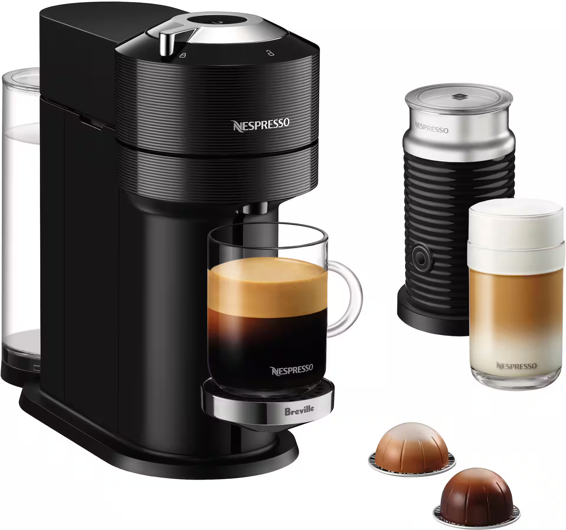 Nespresso Vertuo Next Premium by Breville with Aeroccino3 Classic Black BNV560BLK1BUC1 - Best Buy | Best Buy U.S.