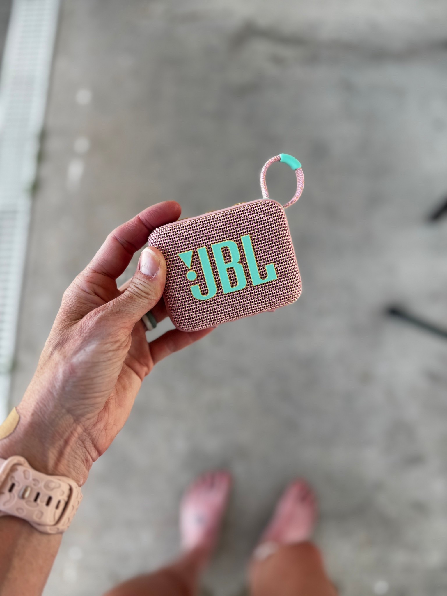 JBL mini portable speaker. This speaker has great sound, tons of great reviews and is easy to carry around!

#LTKHome #LTKFamily #LTKFindsUnder50