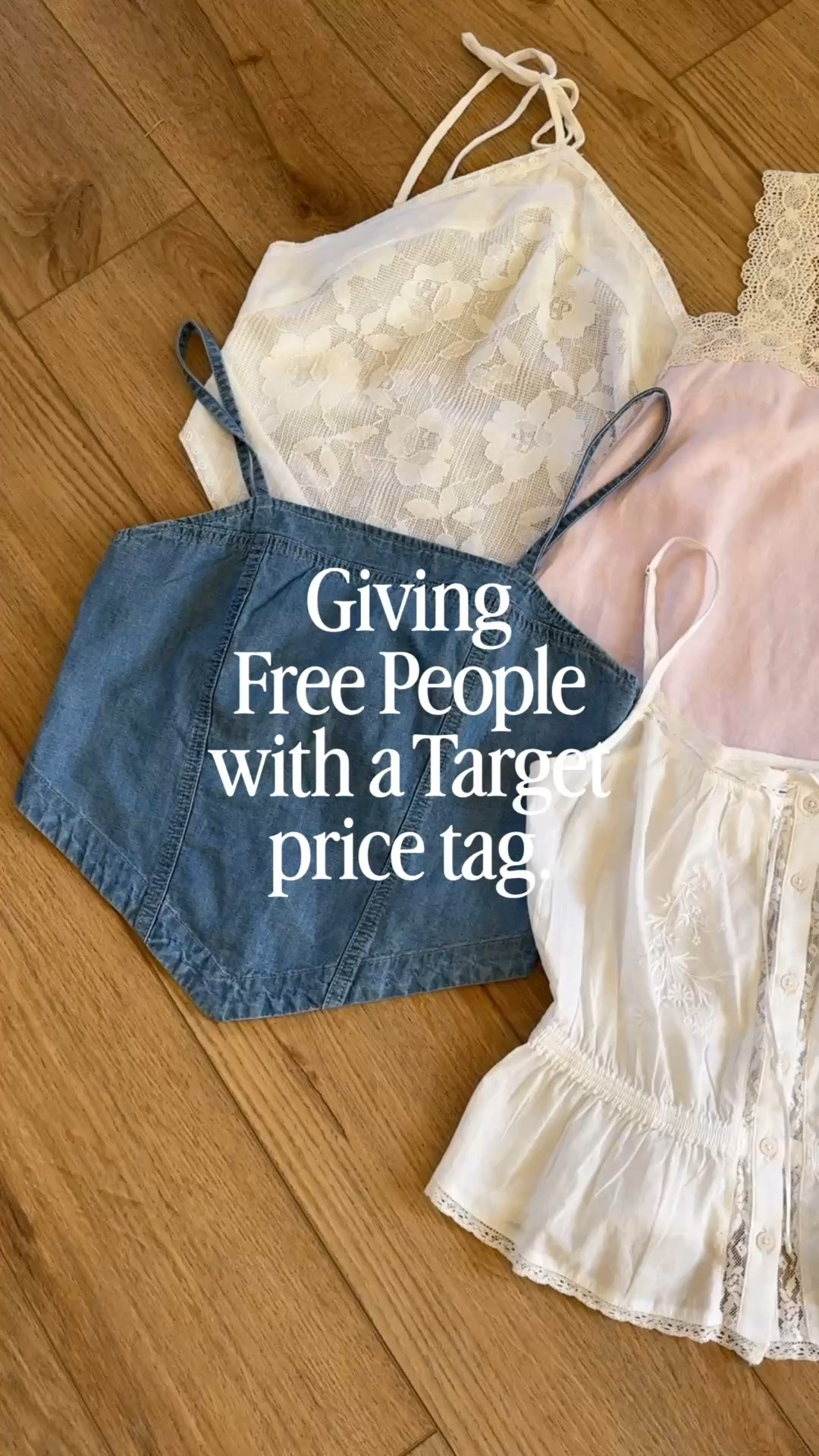 The sweetest feminine tops that are giving Free People with a Target price tag. **
