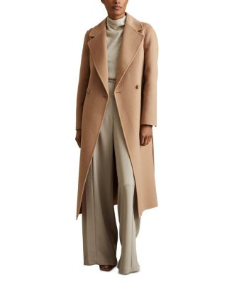 Lucia Wool Blend Double Breasted Blindseam Coat | Bloomingdale's (US)
